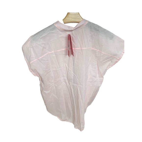 The North Face Desercana Top Lightweight Cotton Blouse Button Pink Salt Size M - Picture 3 of 14